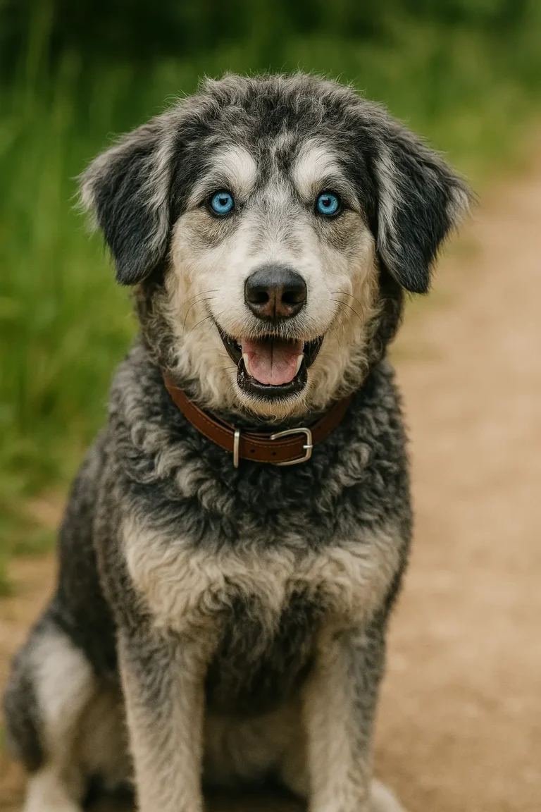 siberian husky poodle mix