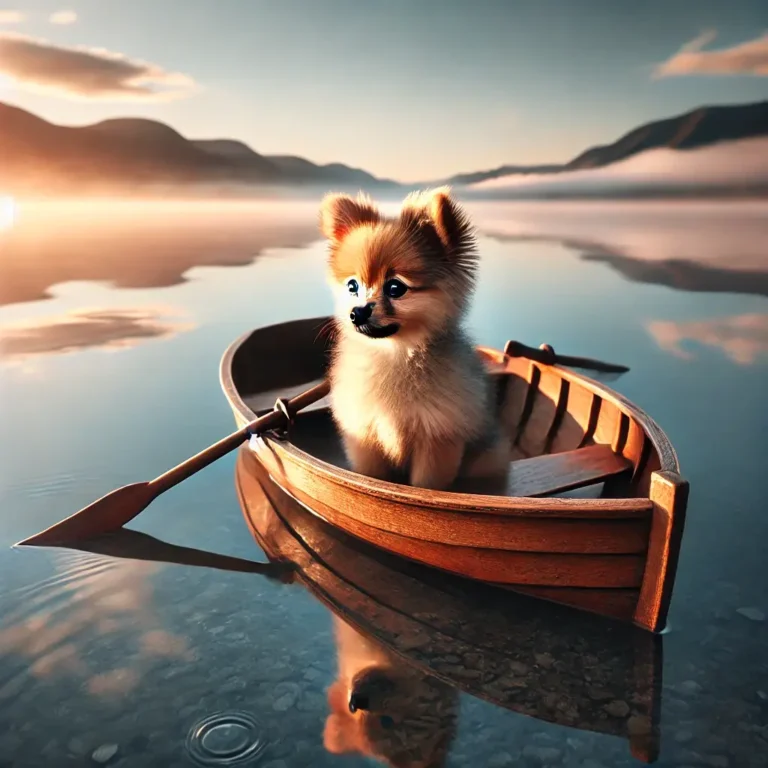 image of a Pomeranian Weiner Dog mix puppy