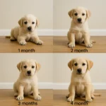 puppy growth stages pupppies collage