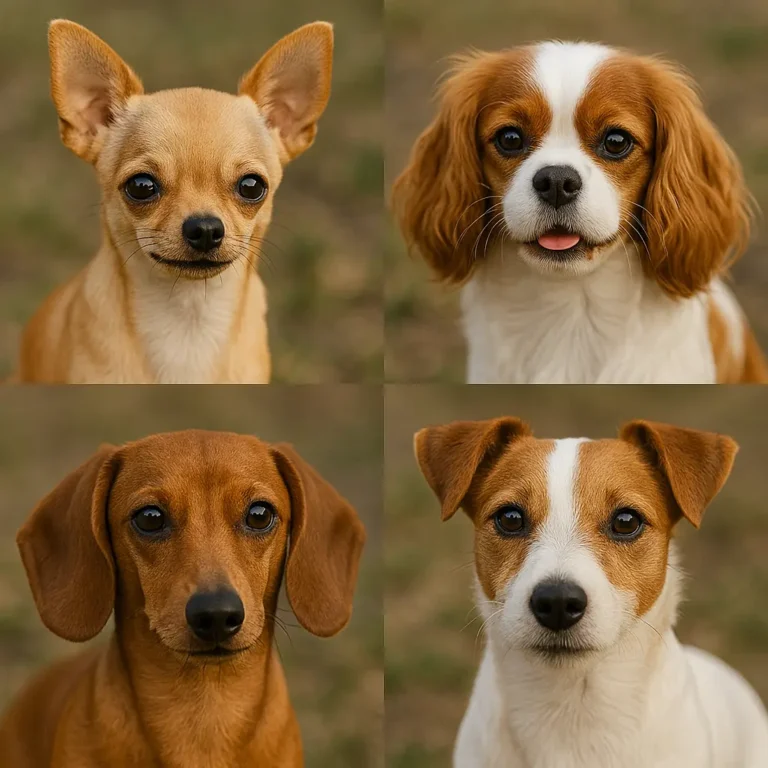 best dog breeds puppies collage