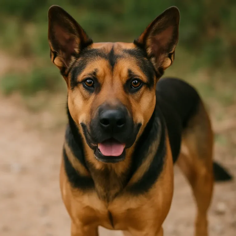 blackmouthcur shepherd mix