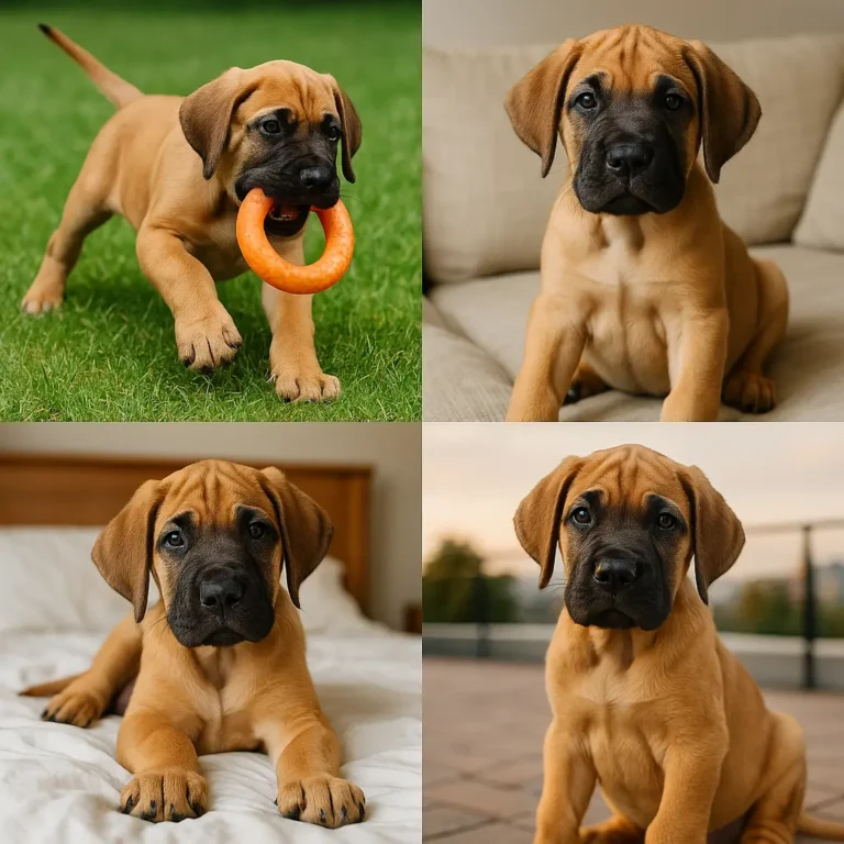 biggest dog breed puppies collage