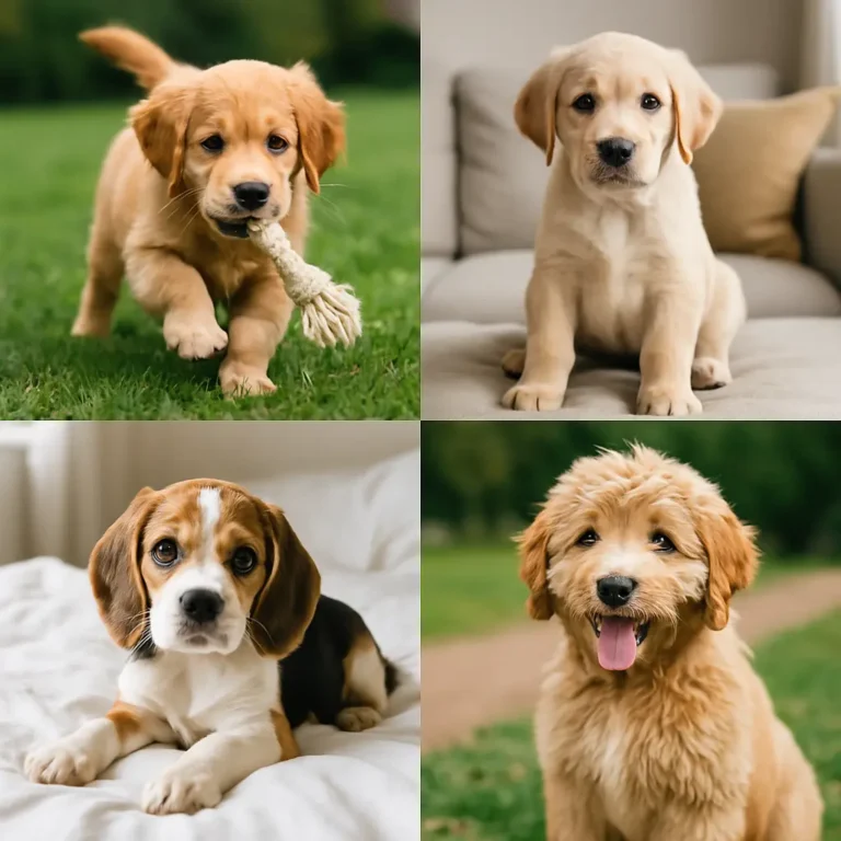 best dog breeds for first time owners puppies collage