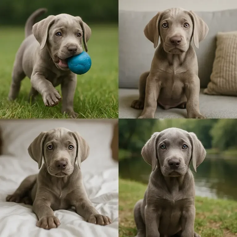 rare big dog breeds puppies collage