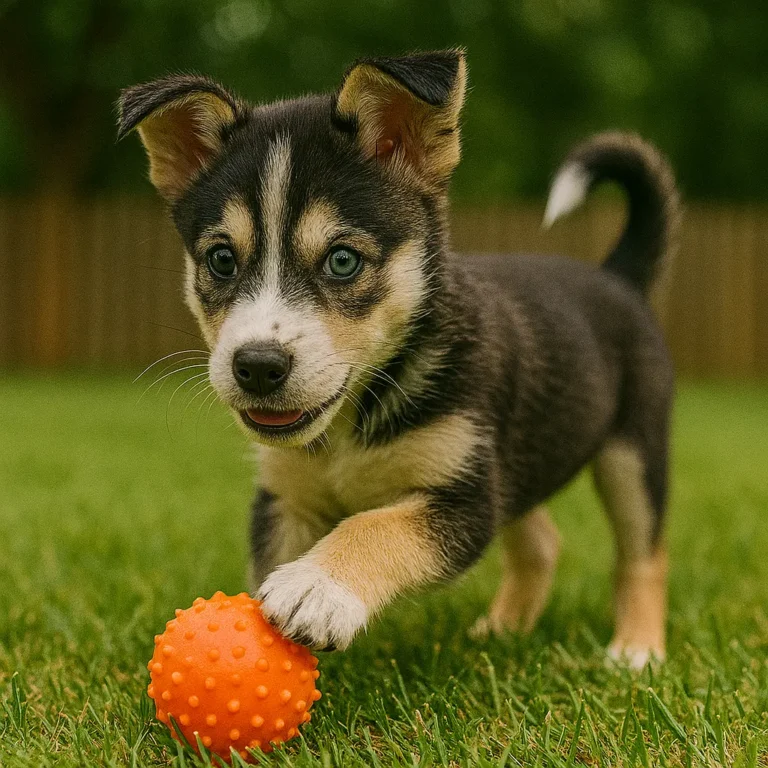 husky mix puppy